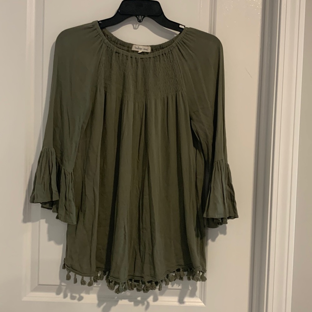 Indigo Soul blouse